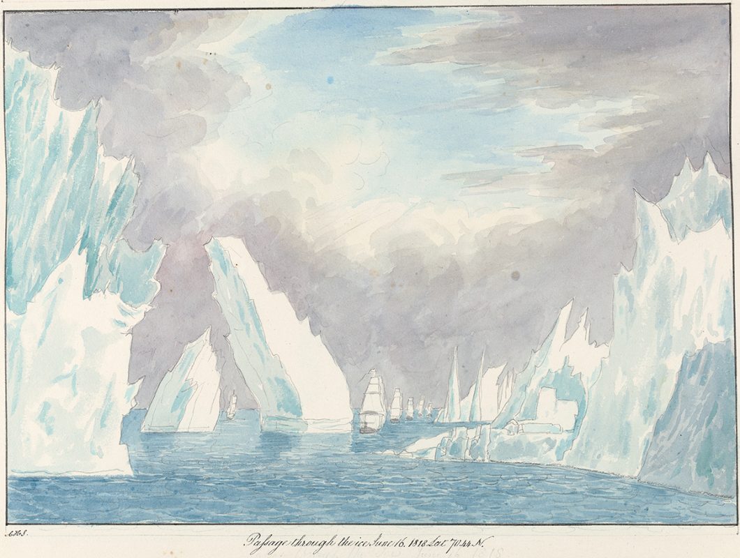 Charles Hamilton Smith_passage through the ice_Undated